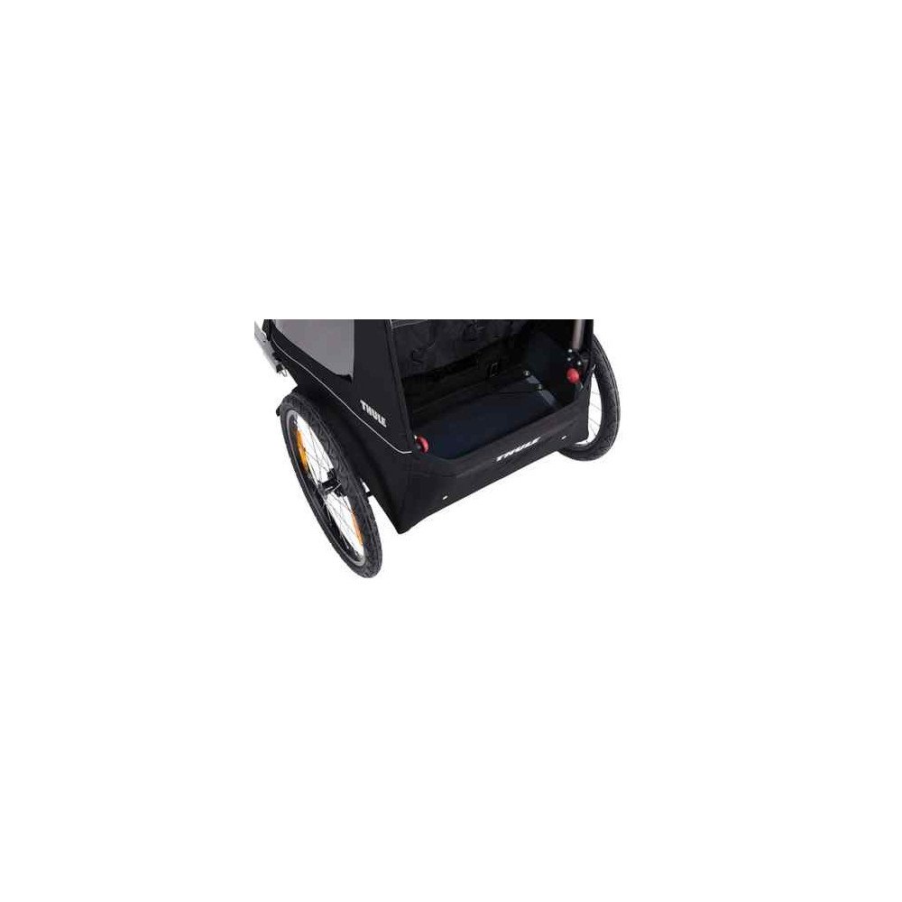 Dviračių priekaba Thule Coaster 2 XT bike trailer+stroll, Black