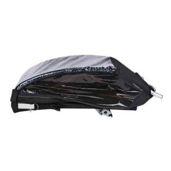 Dviračių priekaba Thule Coaster 2 XT bike trailer+stroll, Black