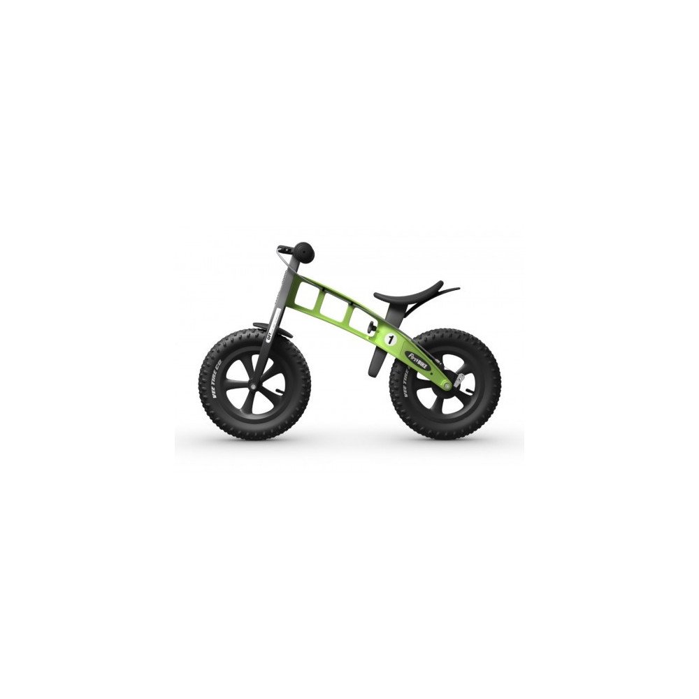 Balansinis dviratis FirstBike Special FAT, žalias
