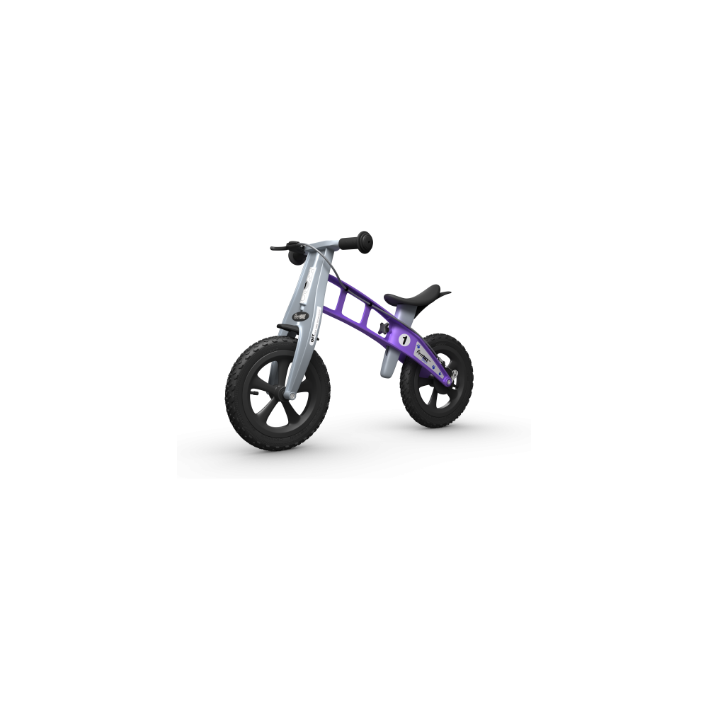 Balansinis dviratis FirstBike Cross, violetinis-Judėjimui, Balansiniai dviratukai-e-vaikas