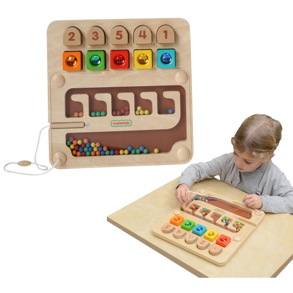 MASTERKIDZ Mokymasis skaičiuoti Labirintas Montessori-LEKER-e-vaikas