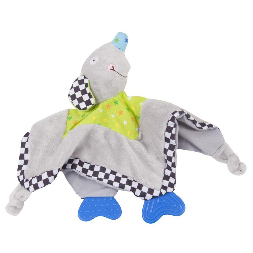 Pliušinis pliušinis žaislas su kramtuku pilka pelė