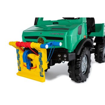 "Rolly Toys" pedalinis sunkvežimis "Unimog" "Mercedes-Benz" gervė-LEKER-e-vaikas