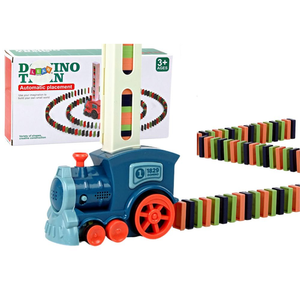Domino Train Locomotive Puzzle Colorful Sound