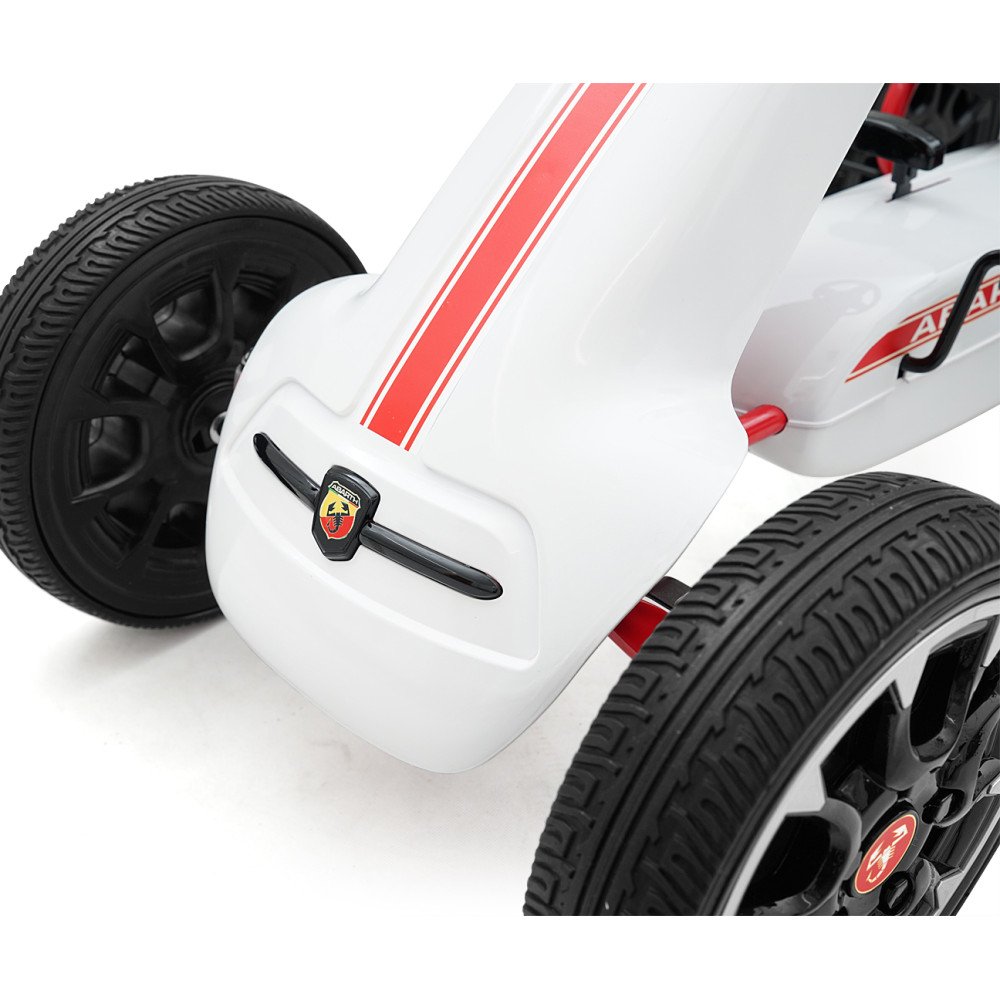 Pedal Go-kart Abarth White