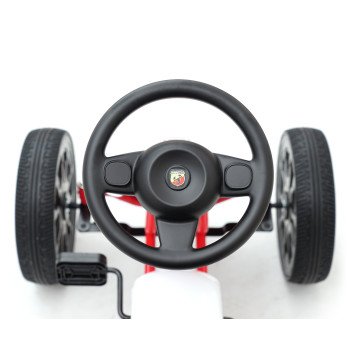 Pedalinis kartingas Abarth White-MILLY MALLY-e-vaikas