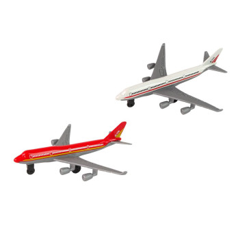 Keleivinių lėktuvų rinkinys Įvairių spalvų 6 vnt-LEANTOYS-e-vaikas