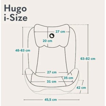 LO-HUGO I-SIZE BLACK CARBON