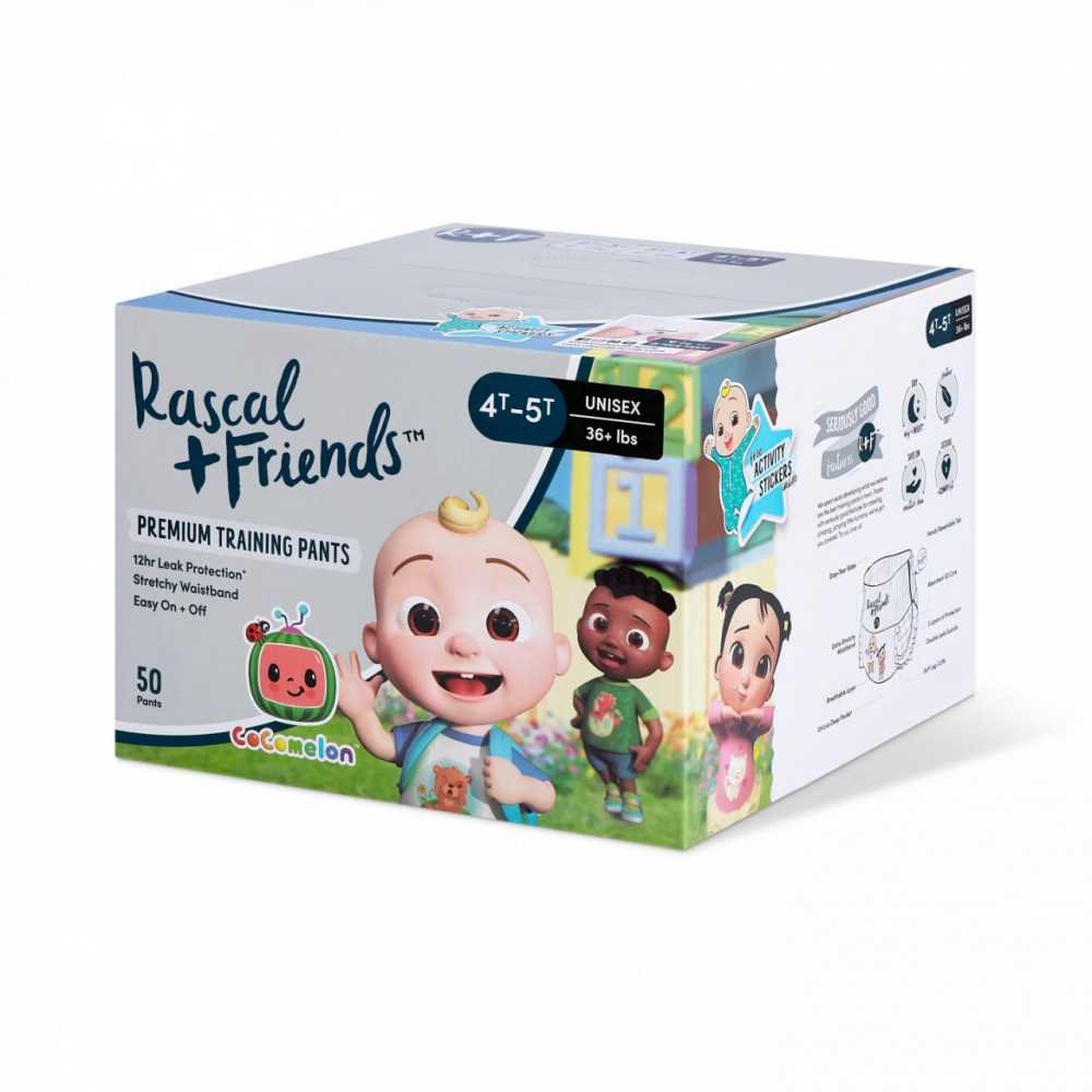 RASCAL + FRIENDS sauskelnės-kelnaitės, 6 dydis, 50 vnt, 16+ kg, 93595-Priežiūrai, Sauskelnės, servetėlės, paklotai-e-vaikas