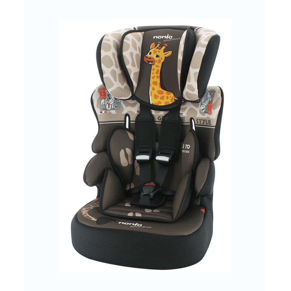 NANIA automobilinė kėdutė Beline Adventure Giraffe 293249-Automobilinės kėdutės, 9-36 kg-e-vaikas