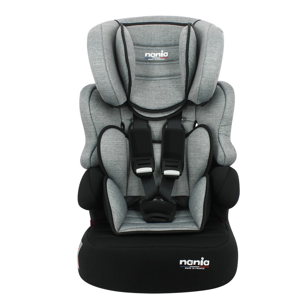 NANIA automobilinė kėdutė BELINE, denim grey, KOTX2 - L6