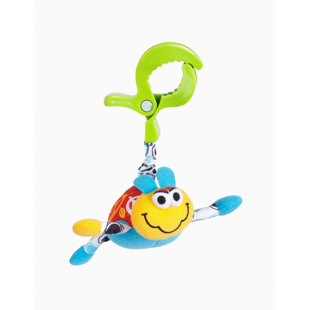 PLAYGRO pakabinamas minkštas žaislas Wiggling Friend, 111926/011192640-Žaislai, Vežimėlių priedai, Vežimėlių ir kabinamieji žais