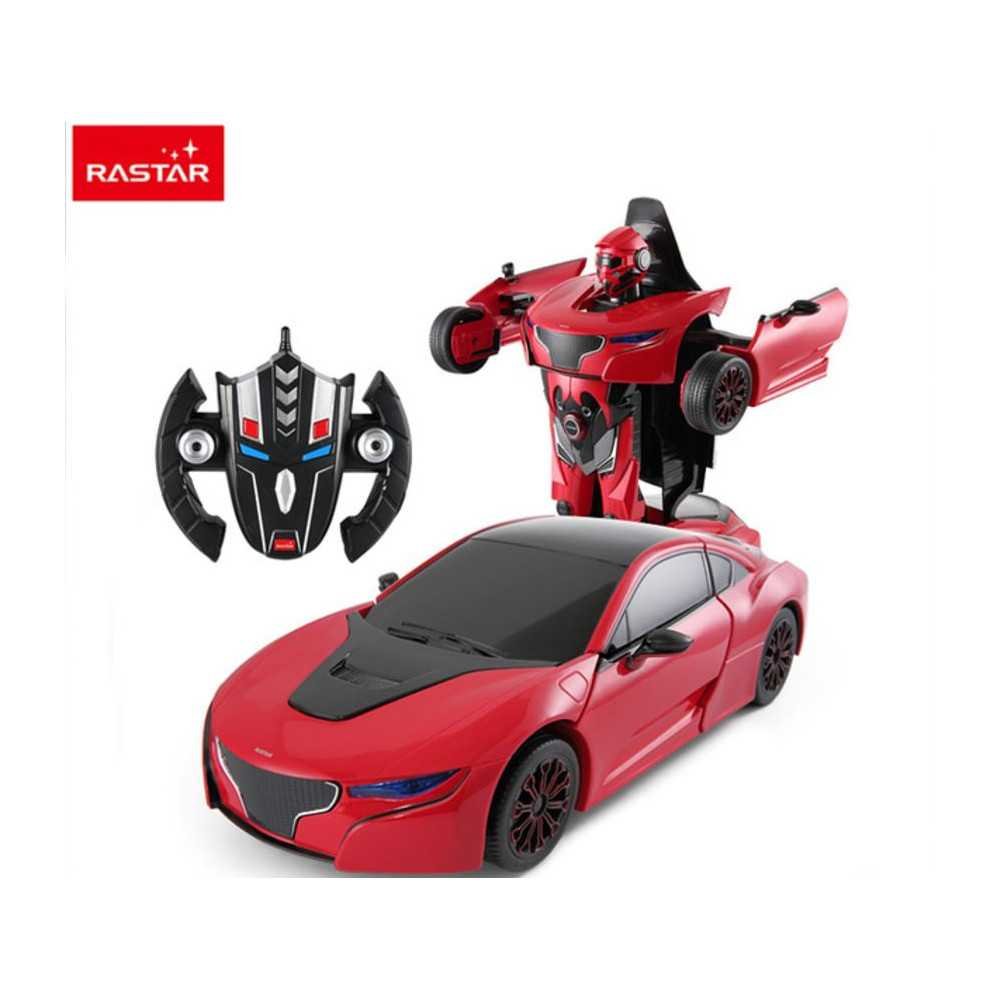 RASTAR automodelis transformuojamas valdomas RC 1:14 RS, 74700-Žaislai, Robotai-e-vaikas