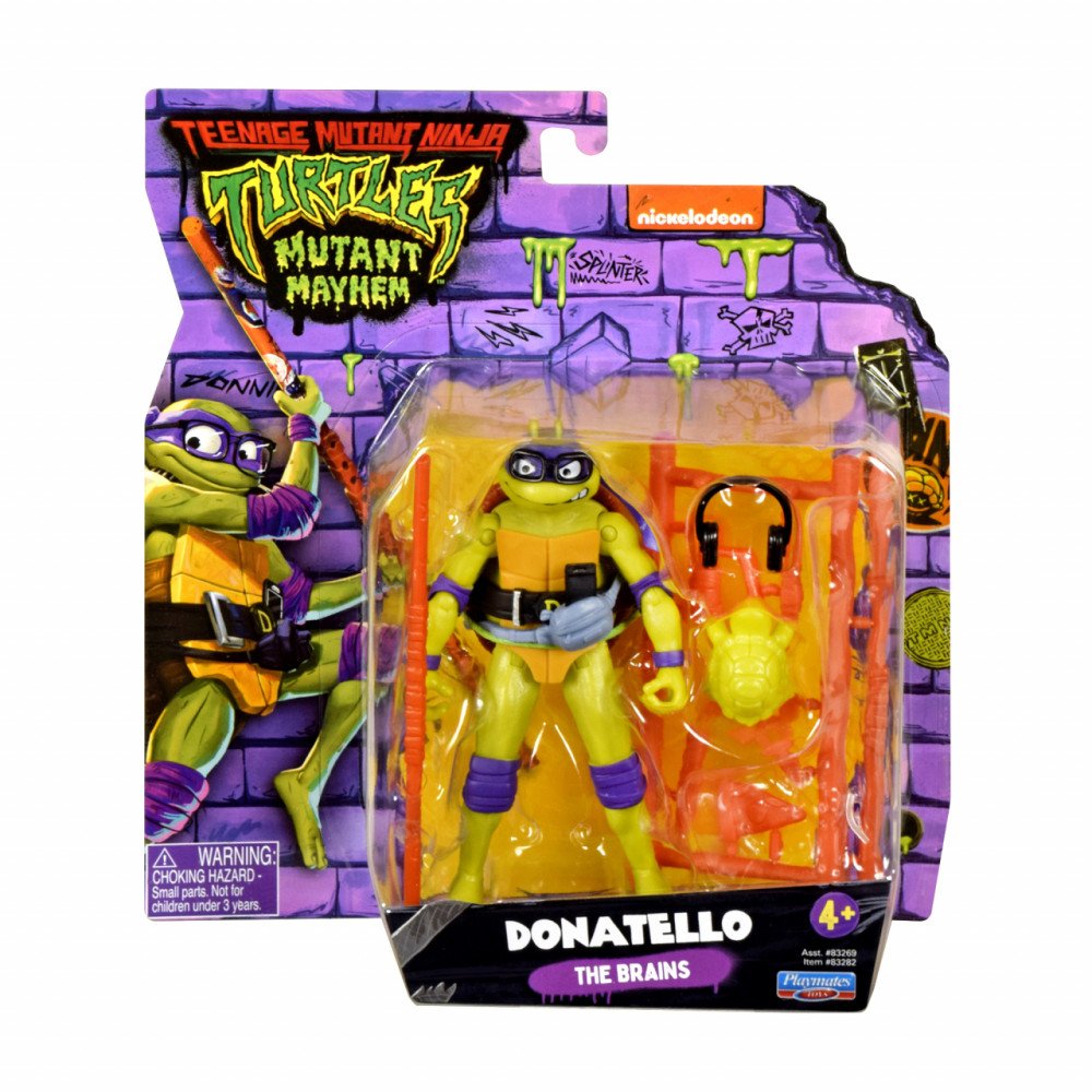 TMNT figūrėlė Donatello, 83282-Žaislai, Figūrėlės ir herojai-e-vaikas