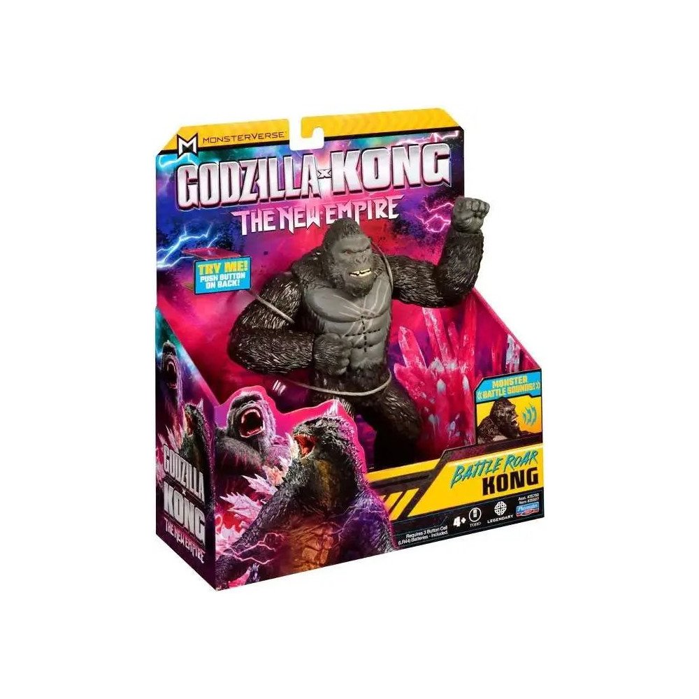 GODZILLA 7" figūrėlė Battle Roar Kong, 35507-Žaislai, Figūrėlės ir herojai-e-vaikas