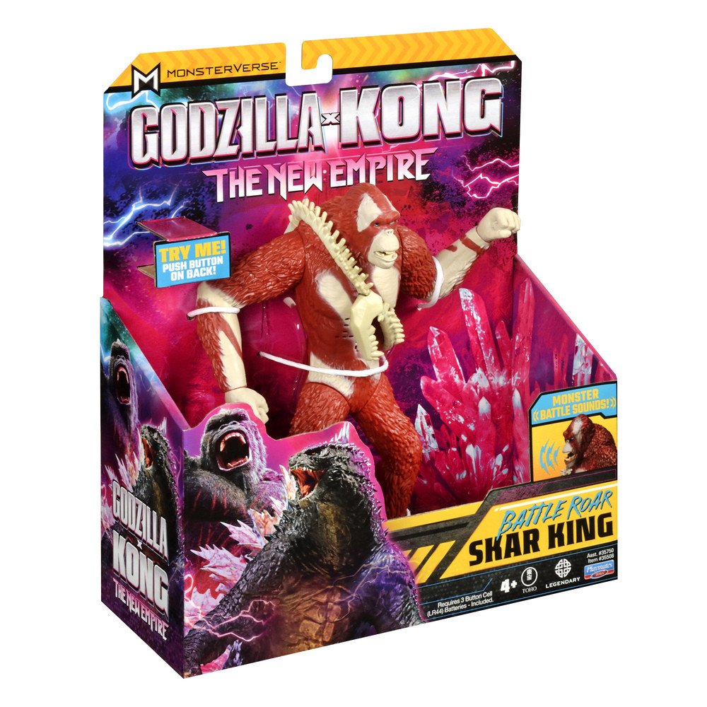 GODZILLA 7” figūrėlė Battle Roar Skar King, 35508-Žaislai, Figūrėlės ir herojai-e-vaikas