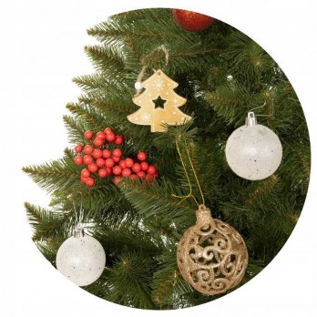 Artificial Christmas Tree Natural Spruce 180 cm