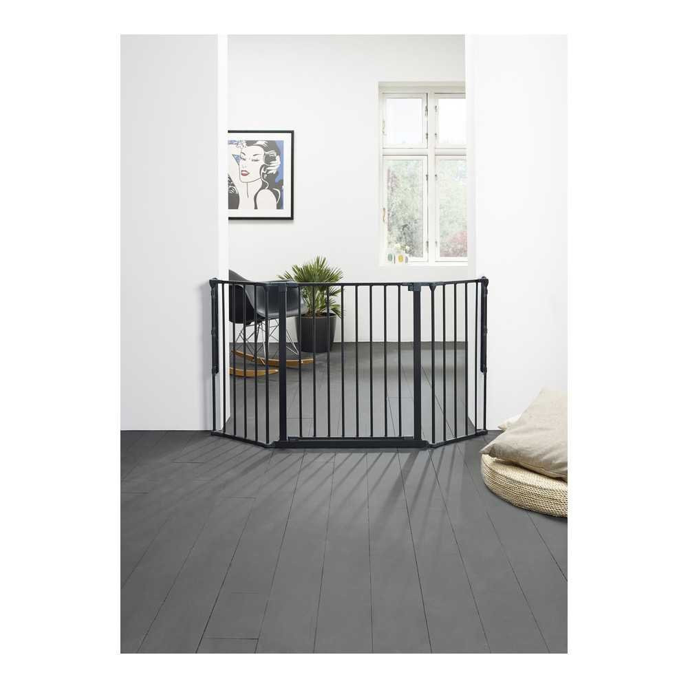 Baby Dan - Safety gate FLEX M, black