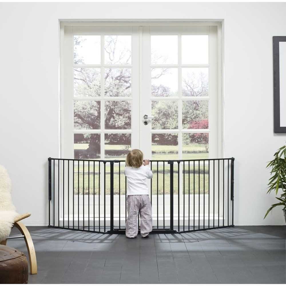 Baby Dan - Safety gate FLEX L, black