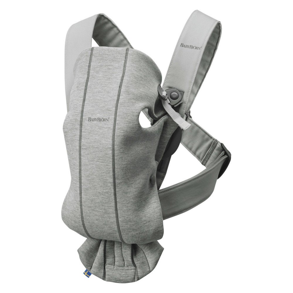 BABYBJÖRN nešioklė MINI 3D Jersey, light grey