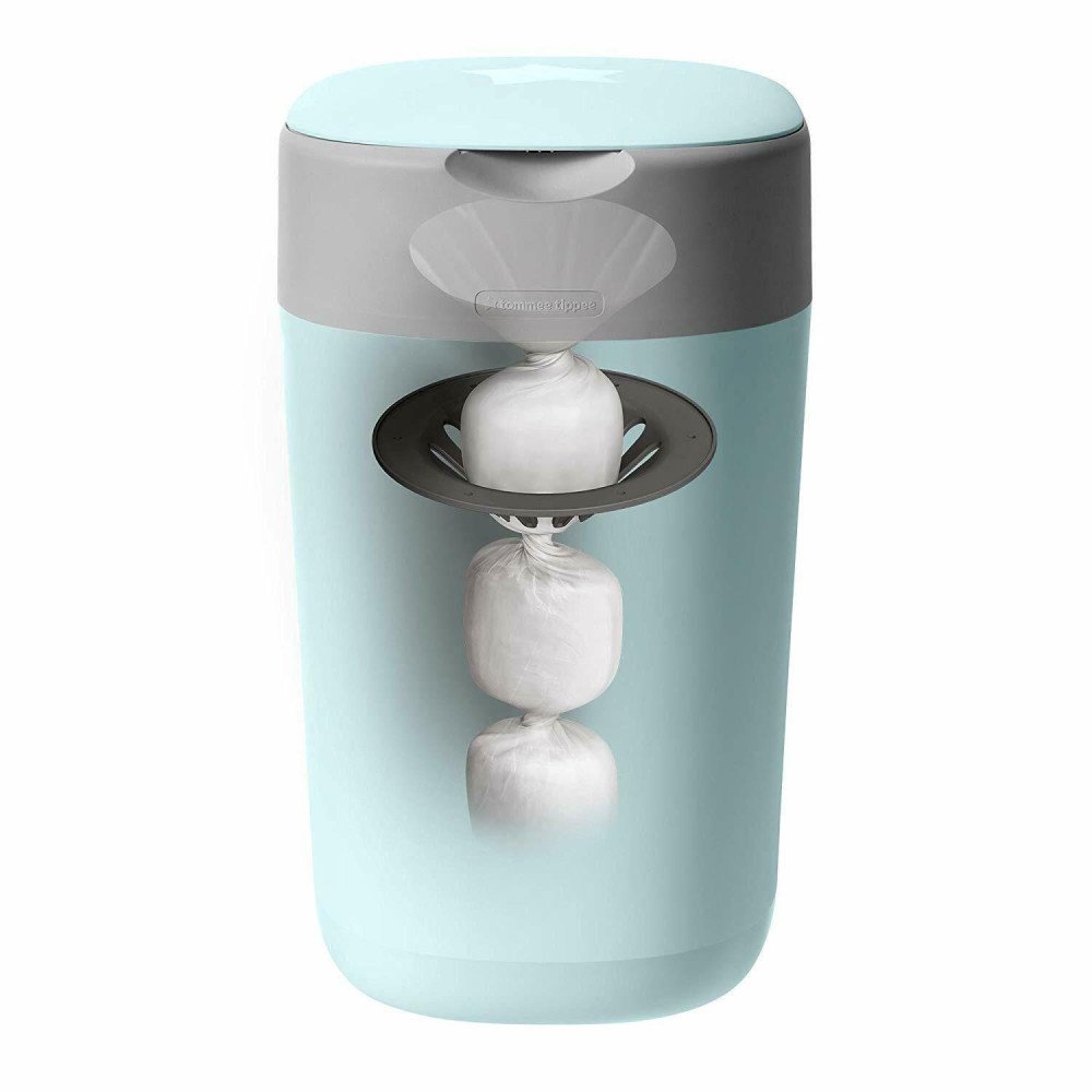 TOMMEE TIPPEE konteineris sauskelnėms Sangenic Twist&Click, žydras, 85100302