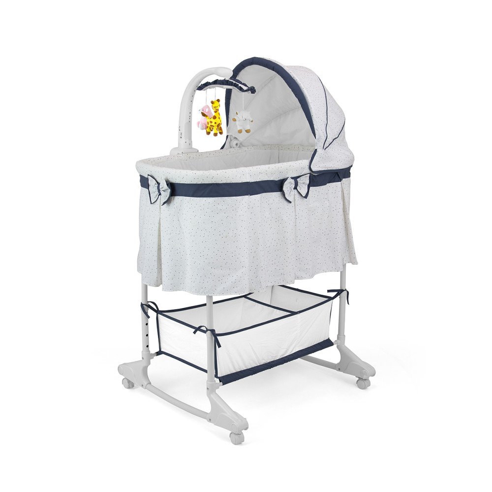 Milly Mally Cradle Sweet Melody 4in1Remote Simple Gray