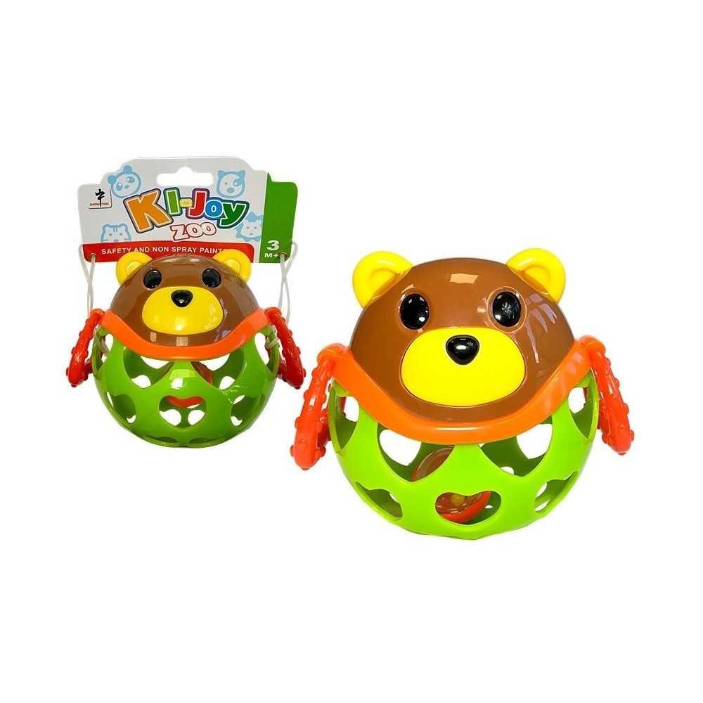 Rattle Teether Bear 11 cm