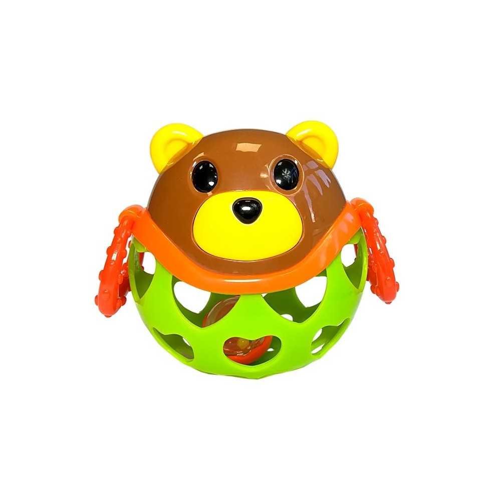 Rattle Teether Bear 11 cm