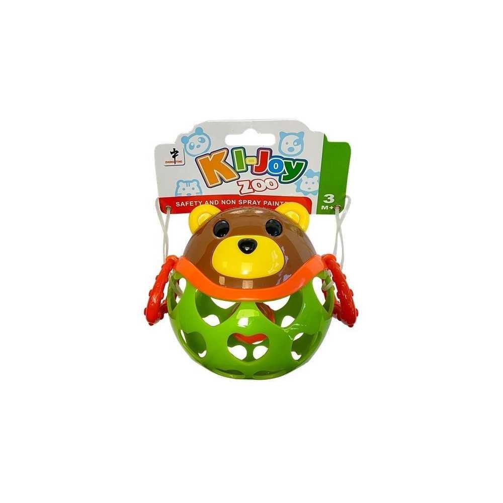 Rattle Teether Bear 11 cm