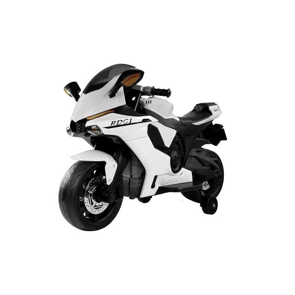 TR1603 Electric Ride-On Motorbike White