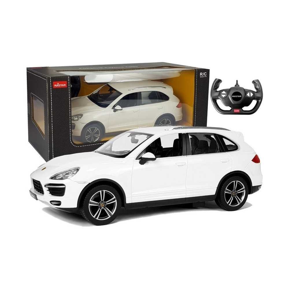 Nuotoliniu būdu valdomas R/C Porsche Cayenne Rastar 1:14, Baltas-Žaislai, Auto ir transporto žaislai, Valdomos radijo bangomis-e