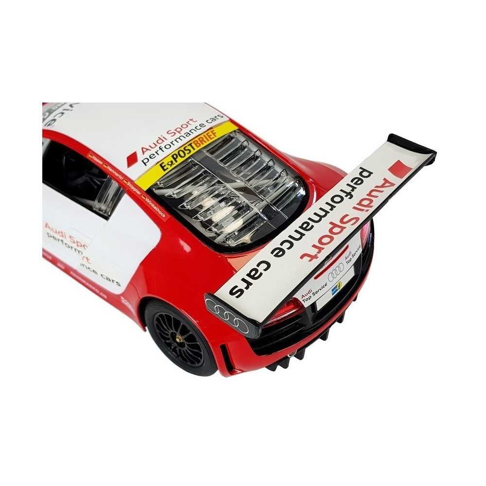 Car R/C Audi R8 LMS Rastar 1:14 White-Red