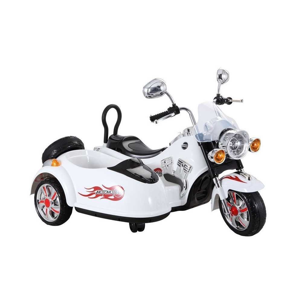 Electric Ride-On Motorbike SX138 White