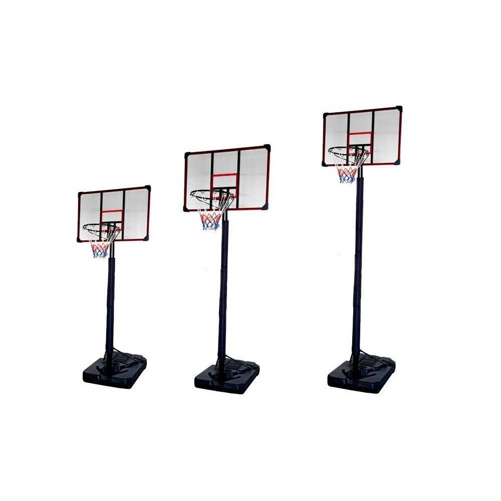 Basketball Basket Mobile Adjustable Stand 200-305cm