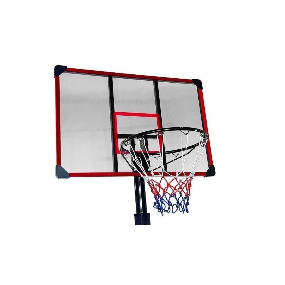 Basketball Basket Mobile Adjustable Stand 200-305cm