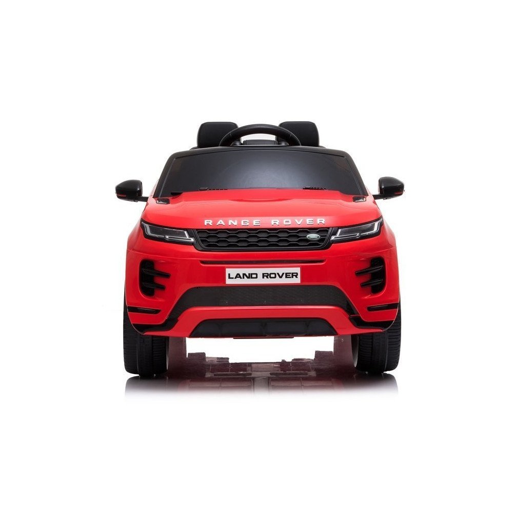 Elektromobilis Range Rover Evoque, raudonas-Elektromobiliai vaikams, Visureigiai-e-vaikas