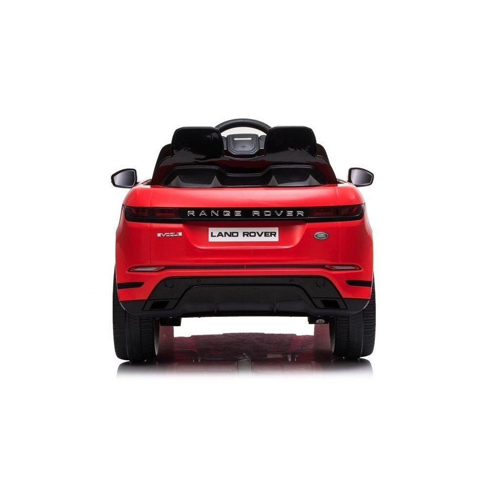 Elektromobilis Range Rover Evoque, raudonas-Elektromobiliai vaikams, Visureigiai-e-vaikas