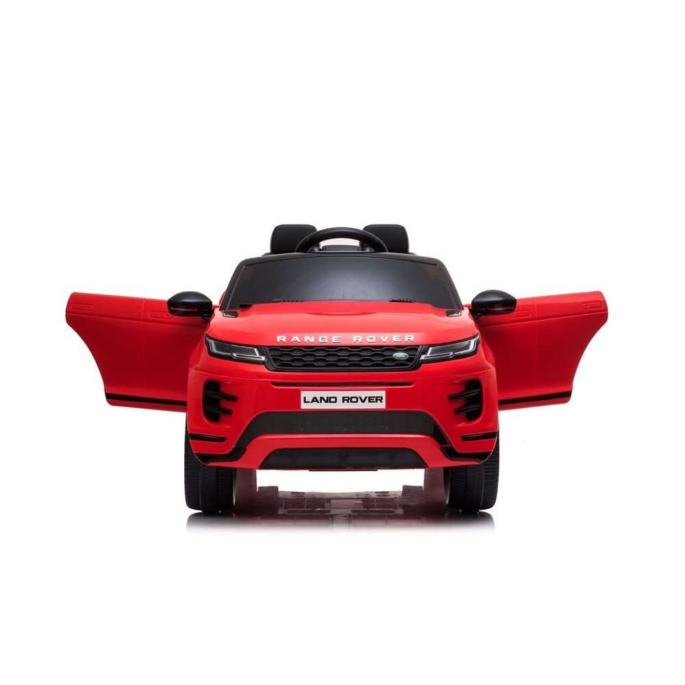 Elektromobilis Range Rover Evoque, raudonas-Elektromobiliai vaikams, Visureigiai-e-vaikas