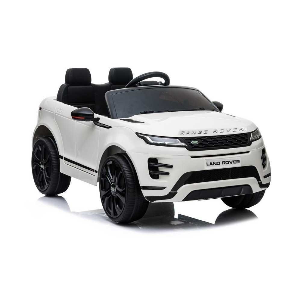 Elektromobilis Range Rover Evoque, White-Elektromobiliai vaikams, Visureigiai-e-vaikas