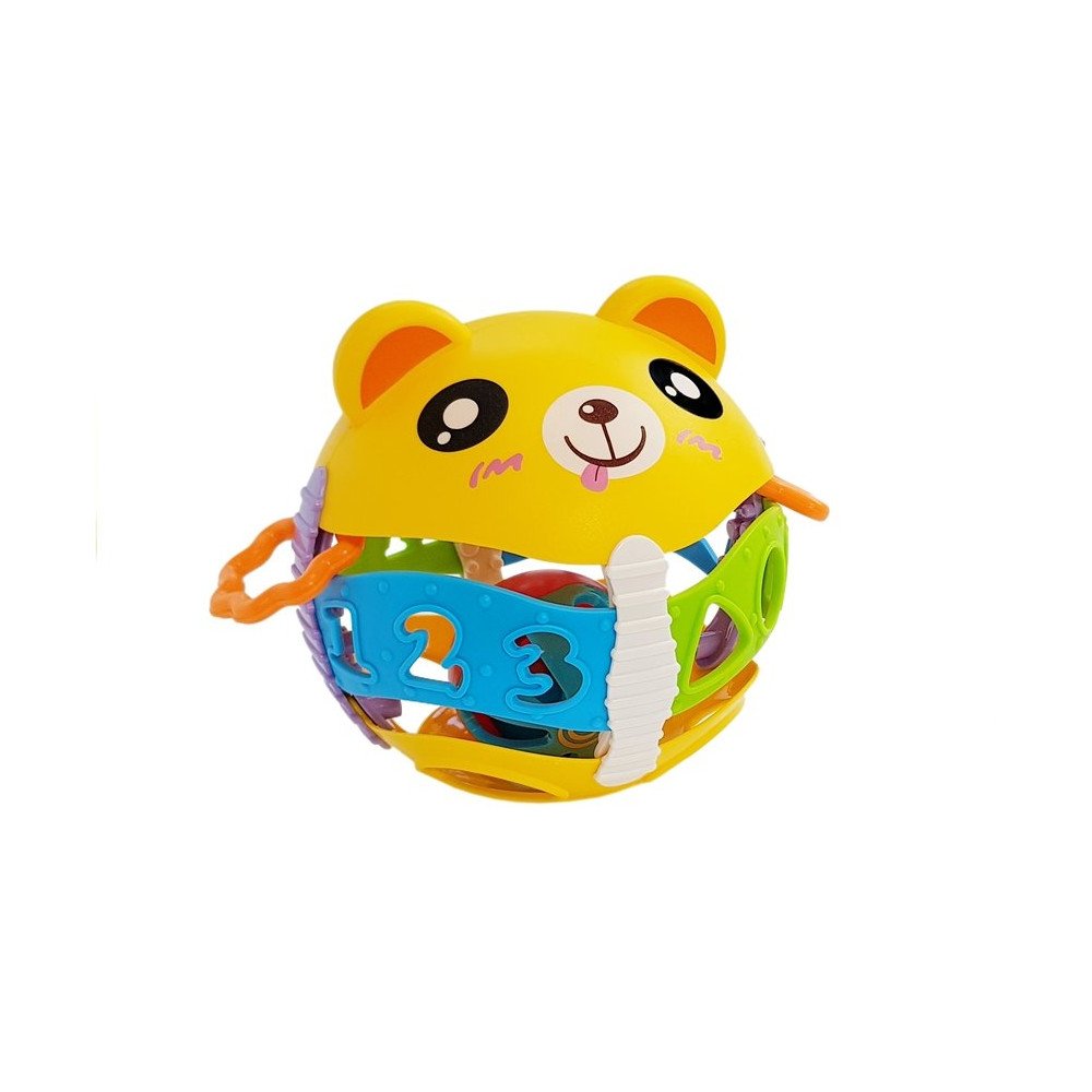 Ball Bear Rattle Colored 15cm