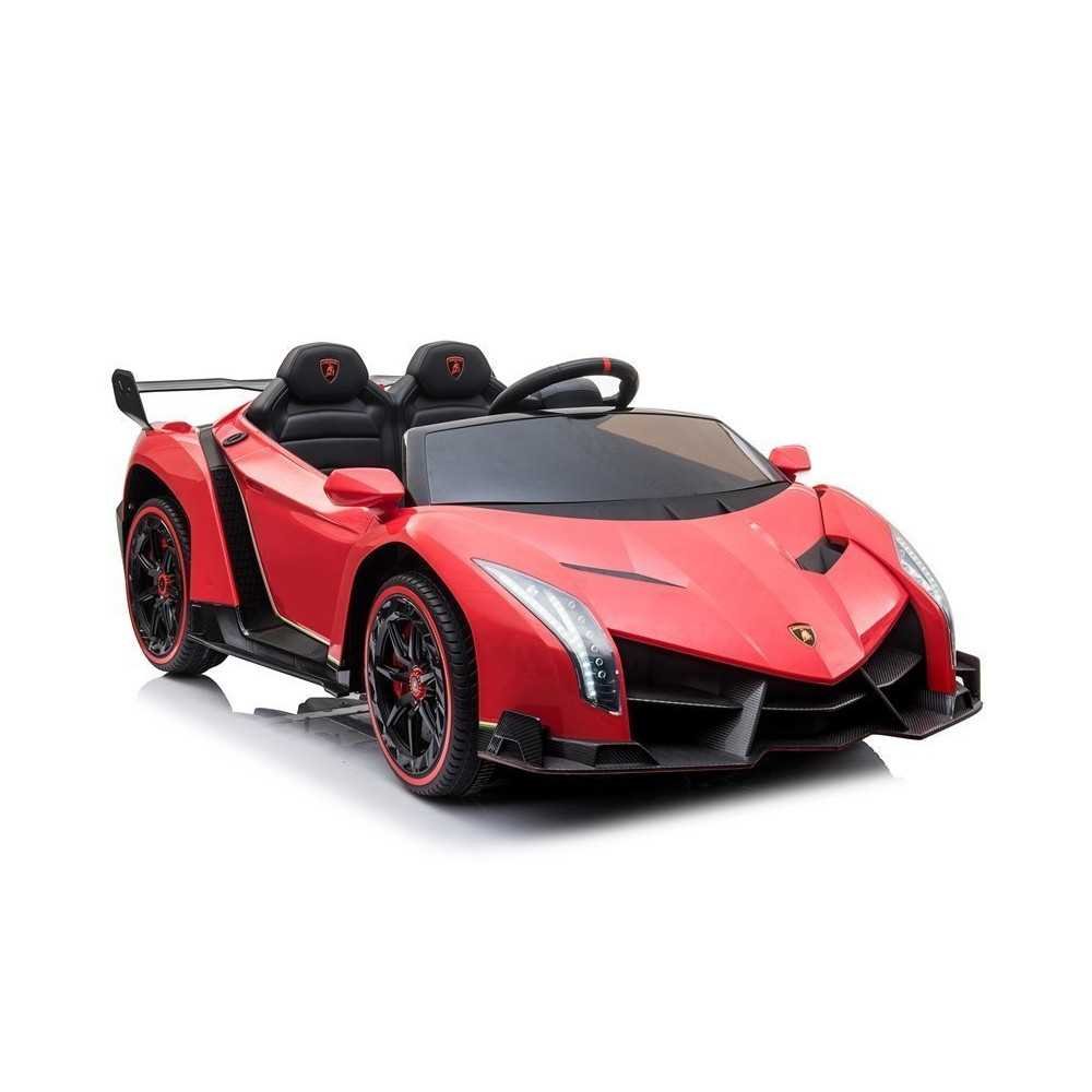 Elektromobilis Lamborghini Veneno, raudonas-Elektromobiliai vaikams, Mašinos-e-vaikas