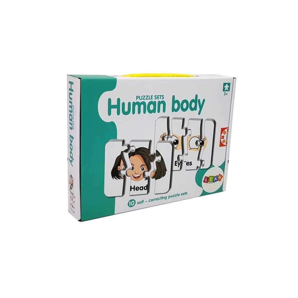 Educational Puzzle Body Parts Jigsaw Puzzle 10 English Connections