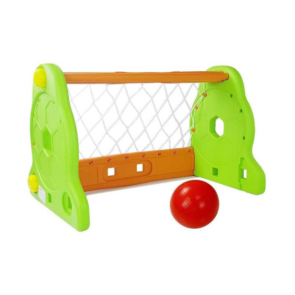 Children's Green and Orange Football Goal