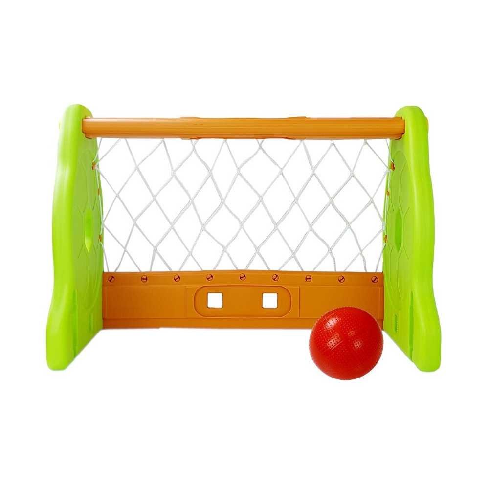 Children's Green and Orange Football Goal