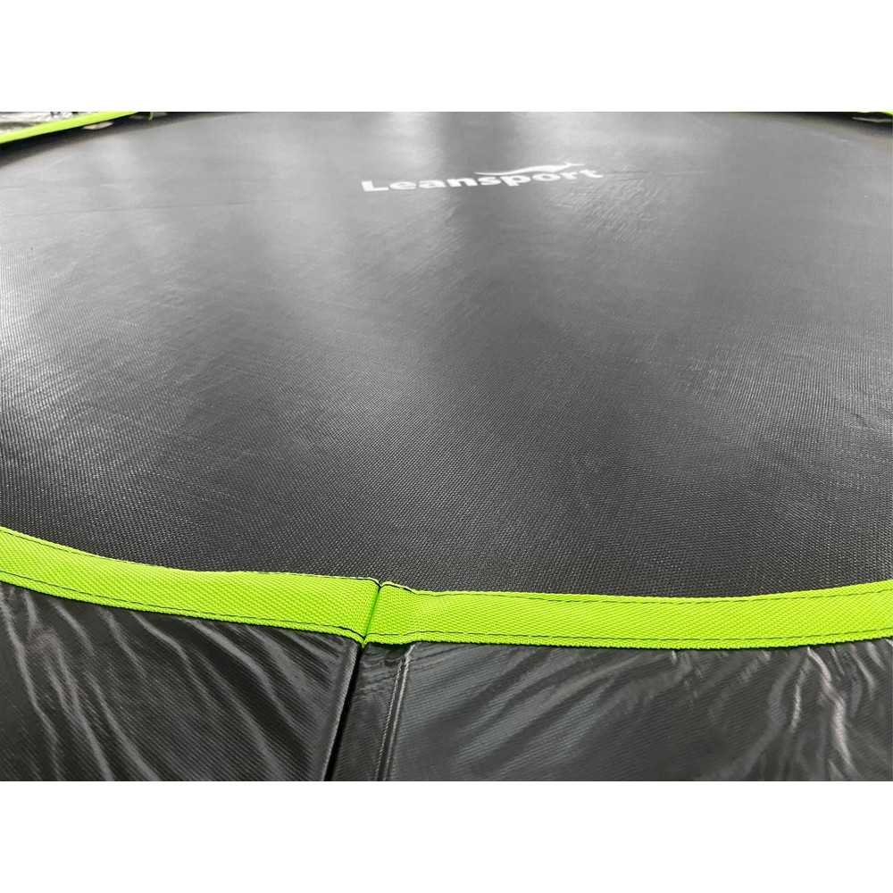 LEAN Sport Max Trampoline 14ft Black-Green