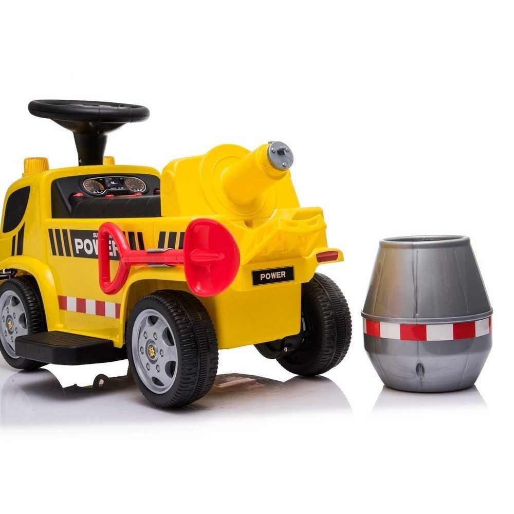 Battery-Powered Vehicle Concrete Mixer Sounds