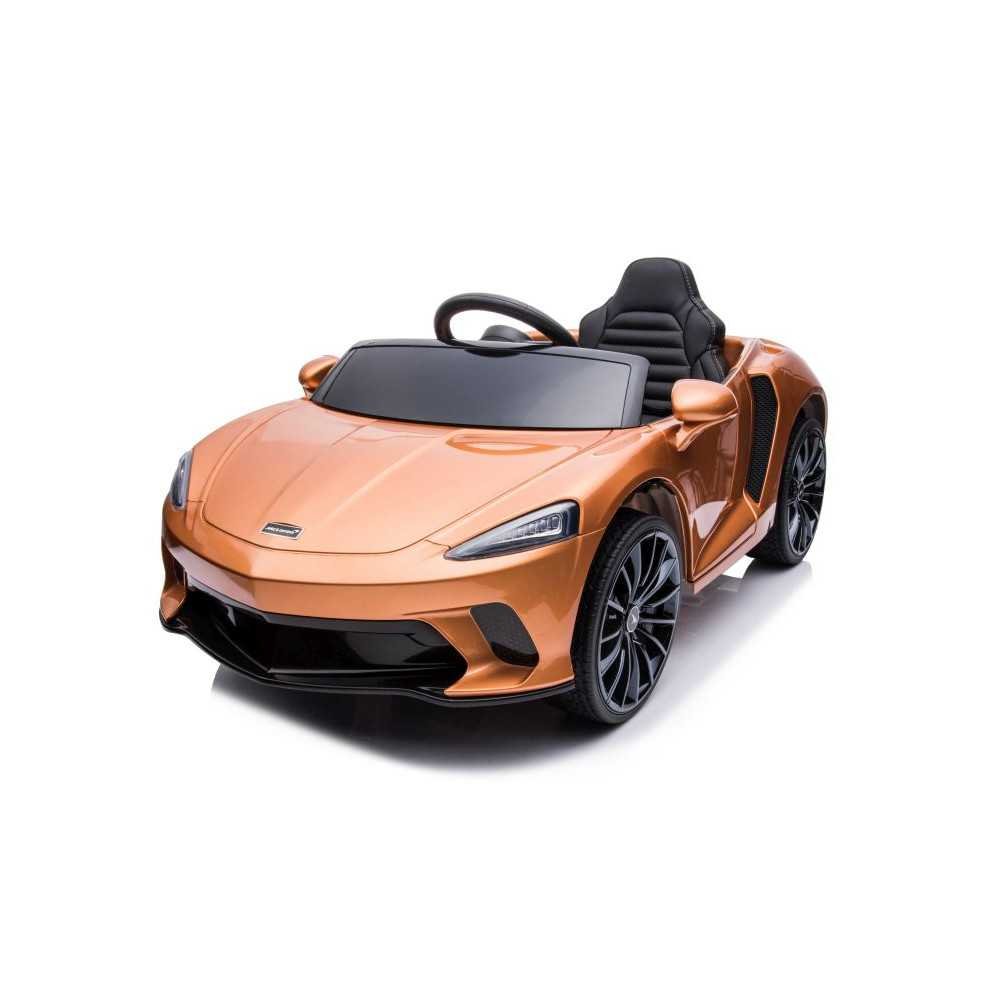 Elektromobilis McLaren GT 12V, lakuotas aukso-Elektromobiliai vaikams, Mašinos-e-vaikas