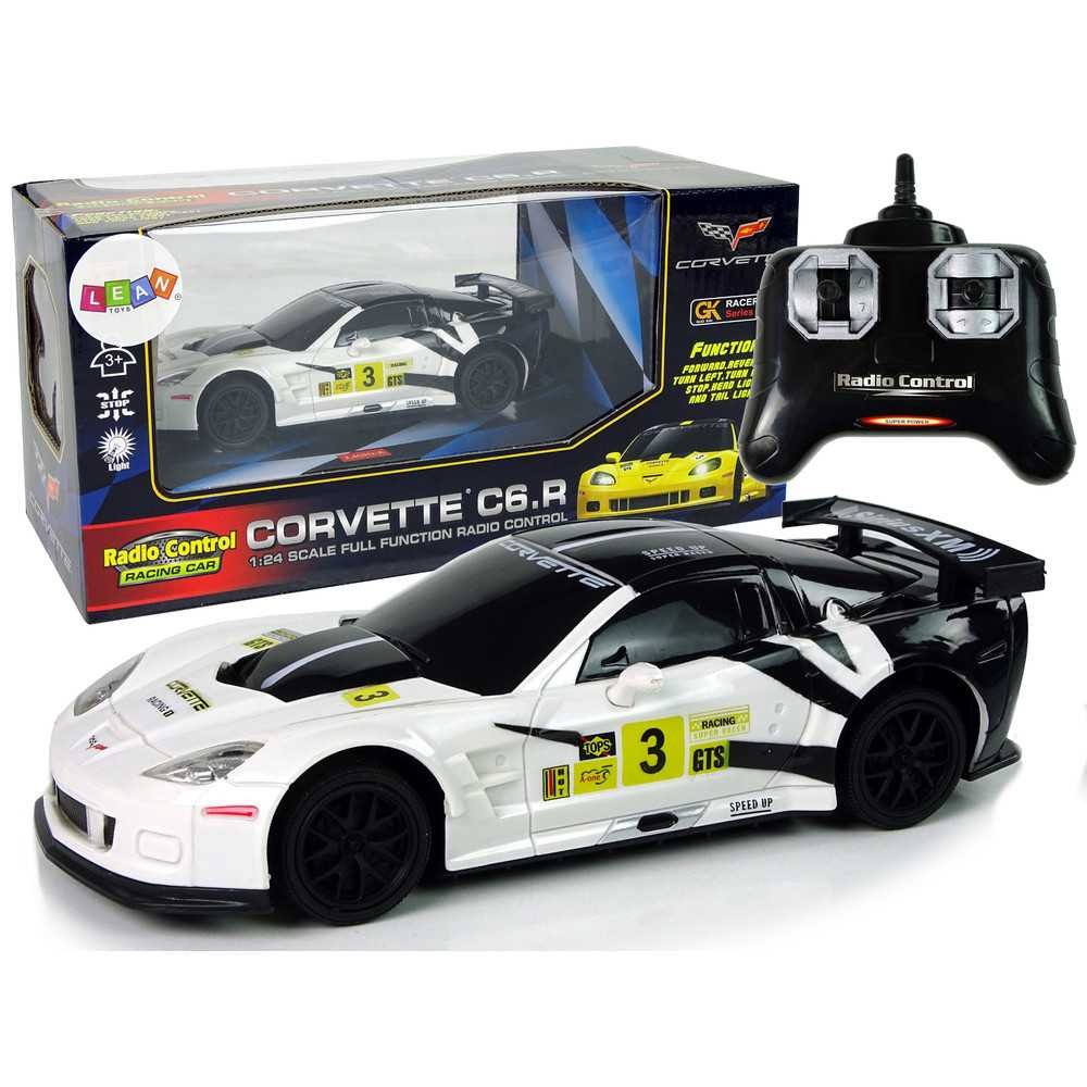 Nuotoliniu būdu valdomas Lenktyninis sportinis automobilis R/C 1:24 Corvette C6.R 2.