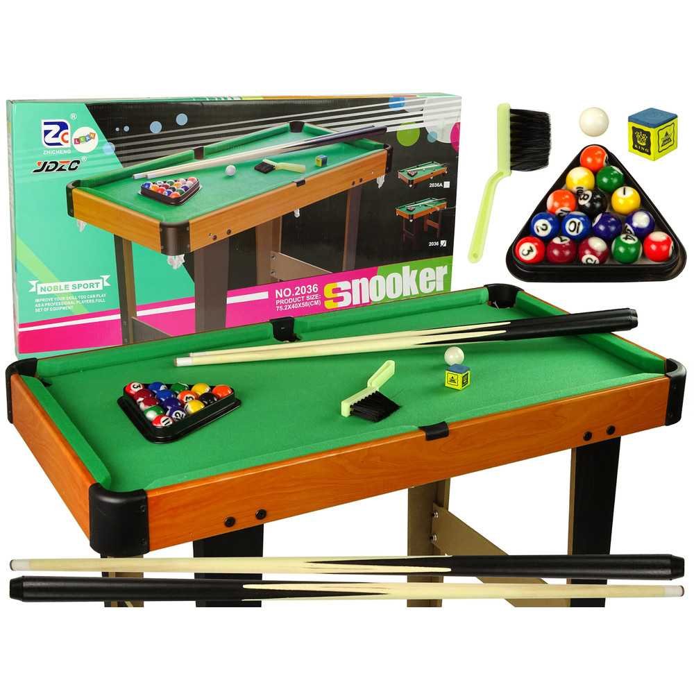 Billiards Table Social Game Cues Balls