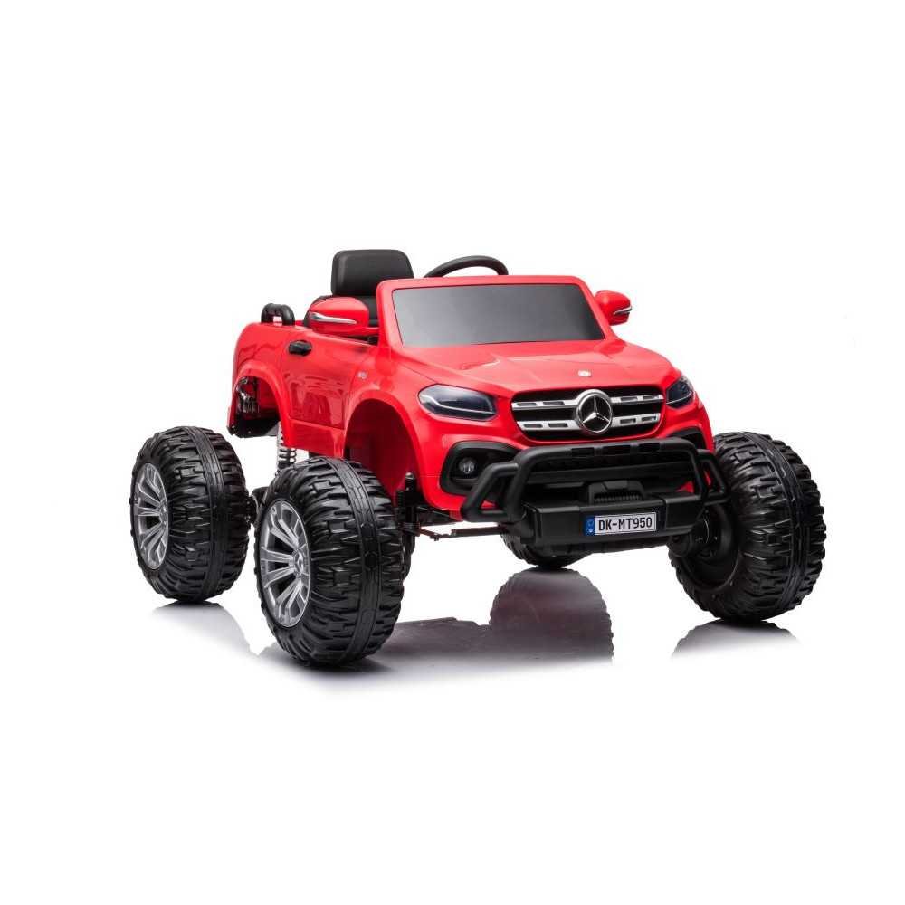 Battery-powered car Mercedes DK-MT950 4x4 Red